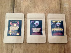 KRUTCCRMSP10X3 Carolina Reaper & Bhut Jolokia Ghost Naga & Mix Piment Poudre Chilipowder 3 x 10 gram