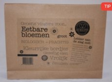 'Green thumb for edible flowers' large package - ORGANIC De Bolster