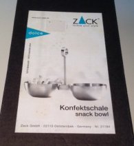 Zack Bonbonschaal Dolce - 21184